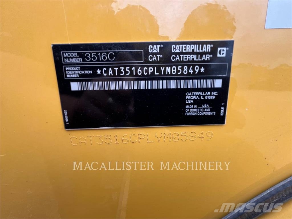 CAT 3516C Diesel Generators