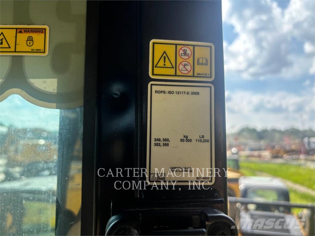 CAT 352 Bagri goseničarji