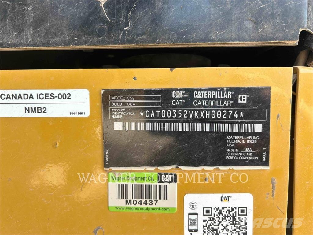 CAT 35208FG Roomikekskavaatorid