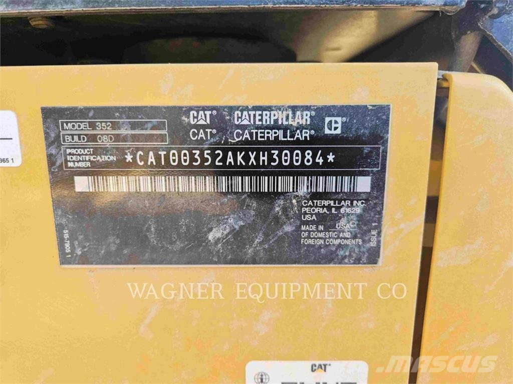 CAT 35208FG Kāpurķēžu ekskavatori