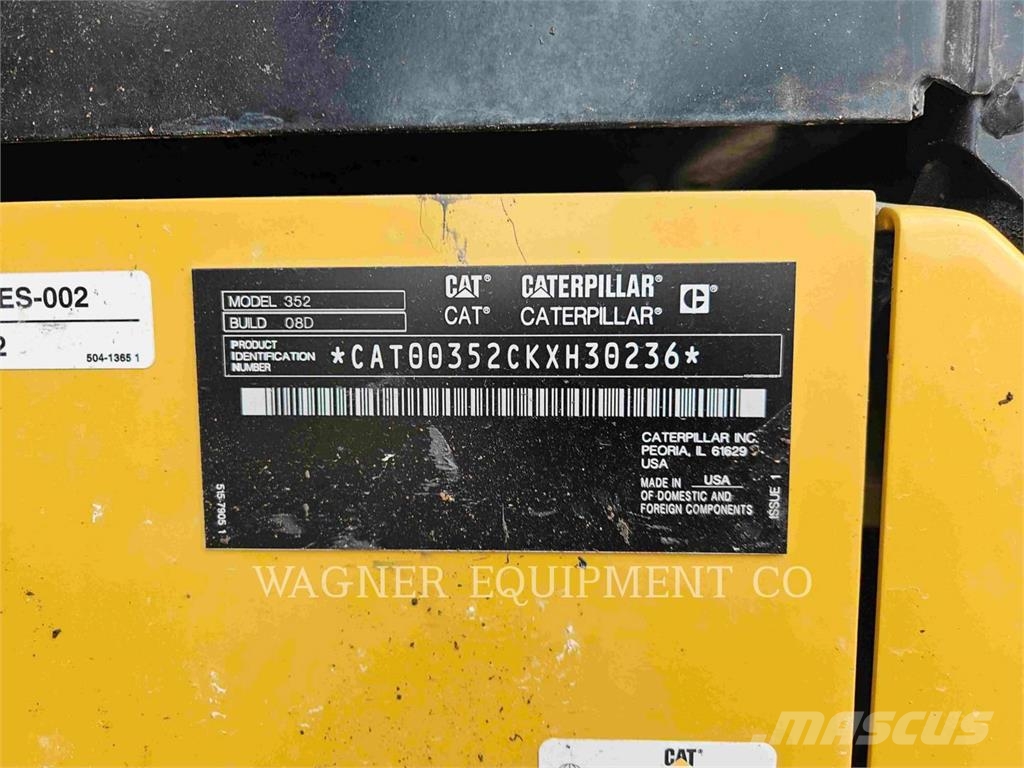 CAT 35208FG Kāpurķēžu ekskavatori