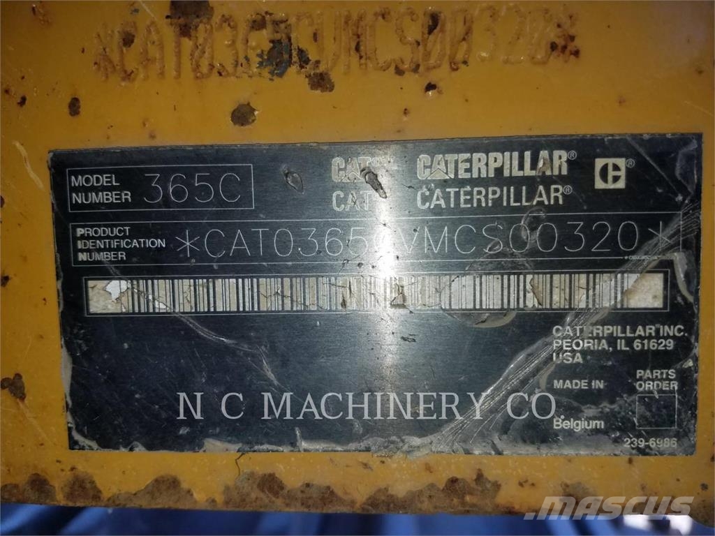 CAT 365C L Excavatoare pe șenile
