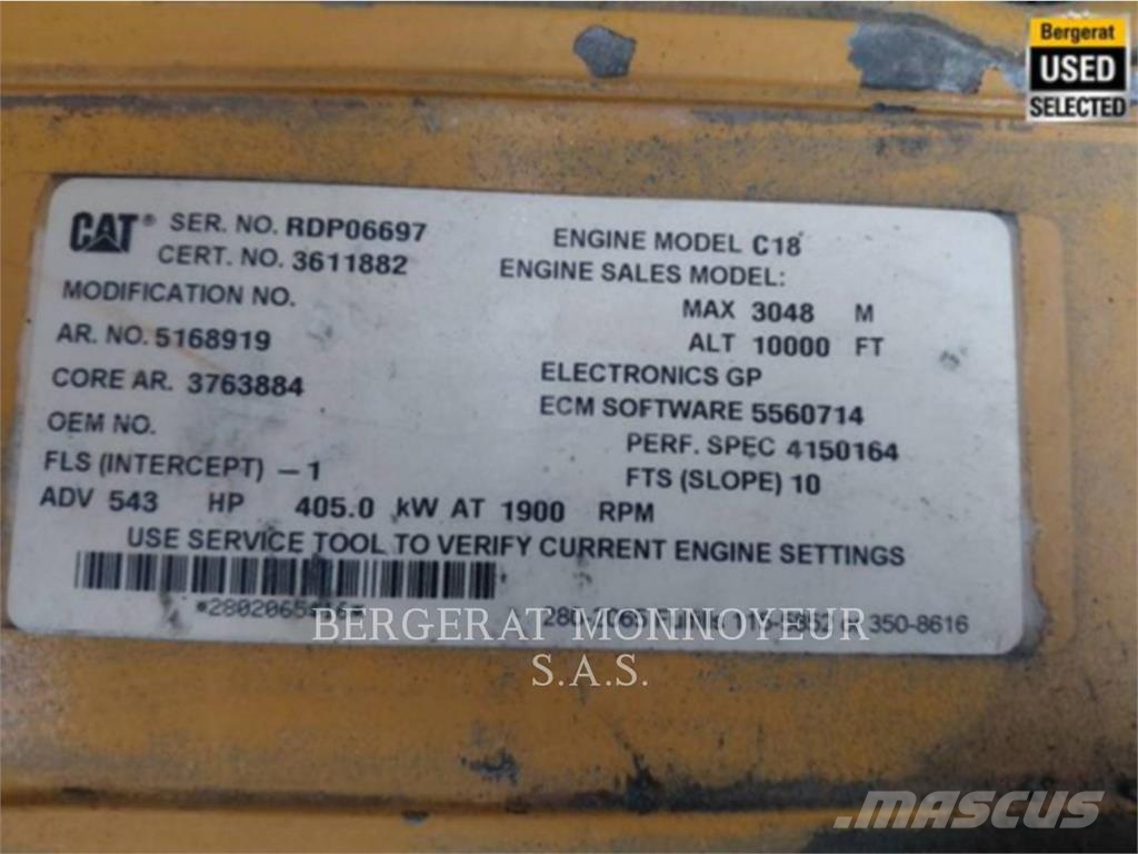 CAT 390F حفارات زحافة