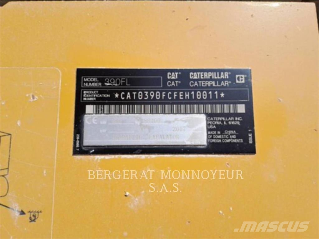 CAT 390F حفارات زحافة