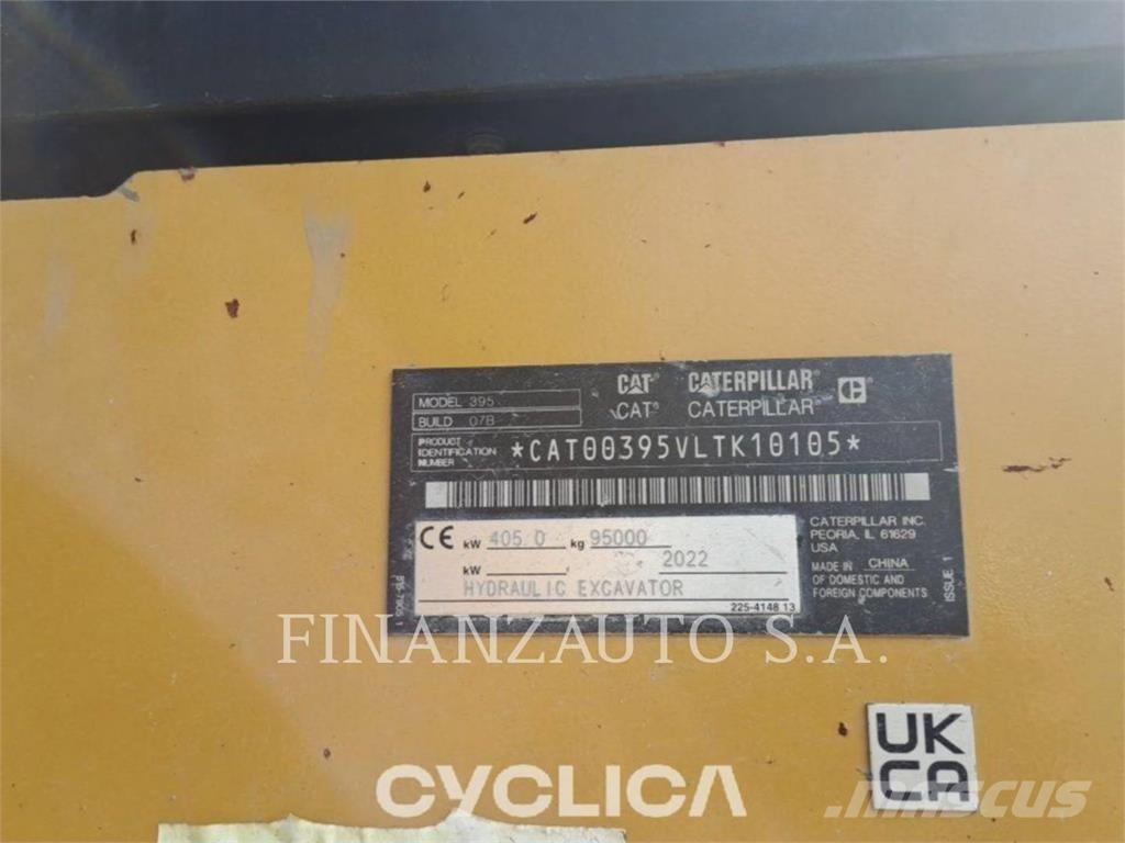 CAT 395L Bagri goseničarji