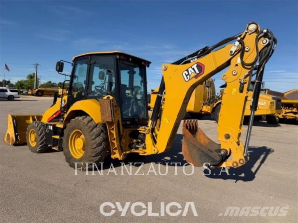 CAT 420 لوادر ذات جرافات عكسية