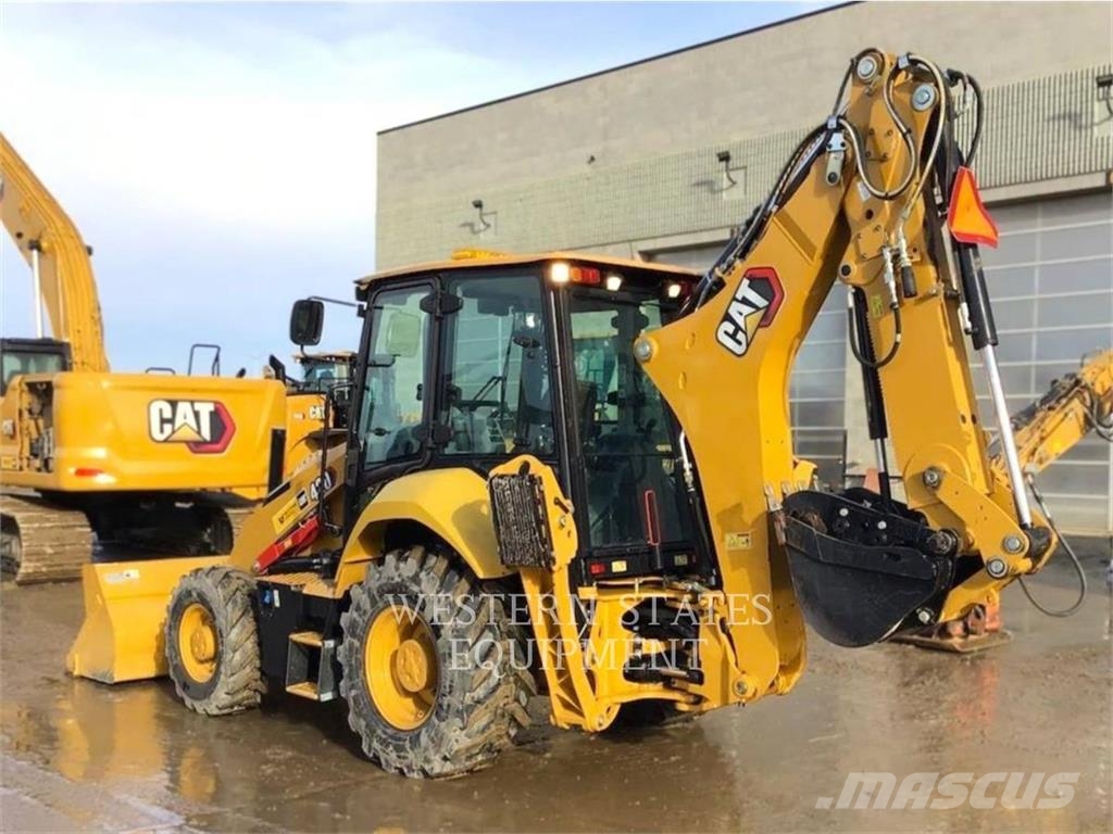 CAT 420 لوادر ذات جرافات عكسية