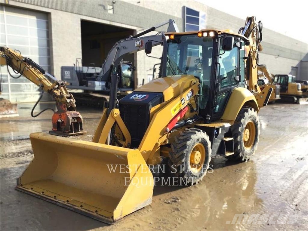 CAT 420 لوادر ذات جرافات عكسية