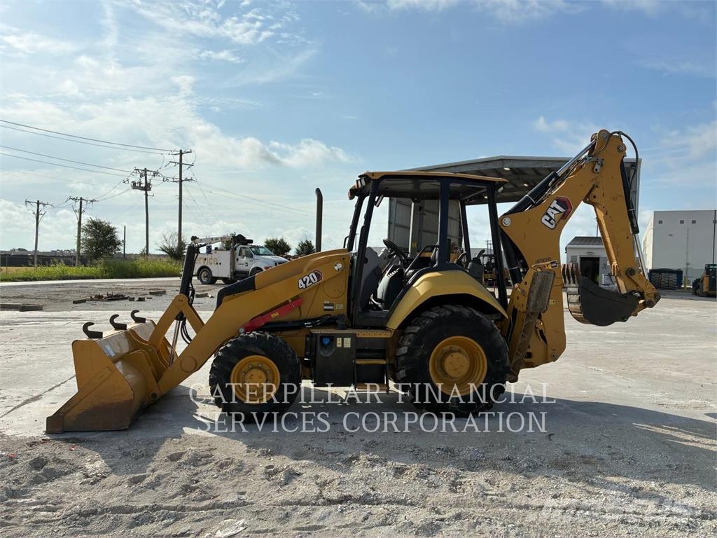 CAT 420-07 لوادر ذات جرافات عكسية