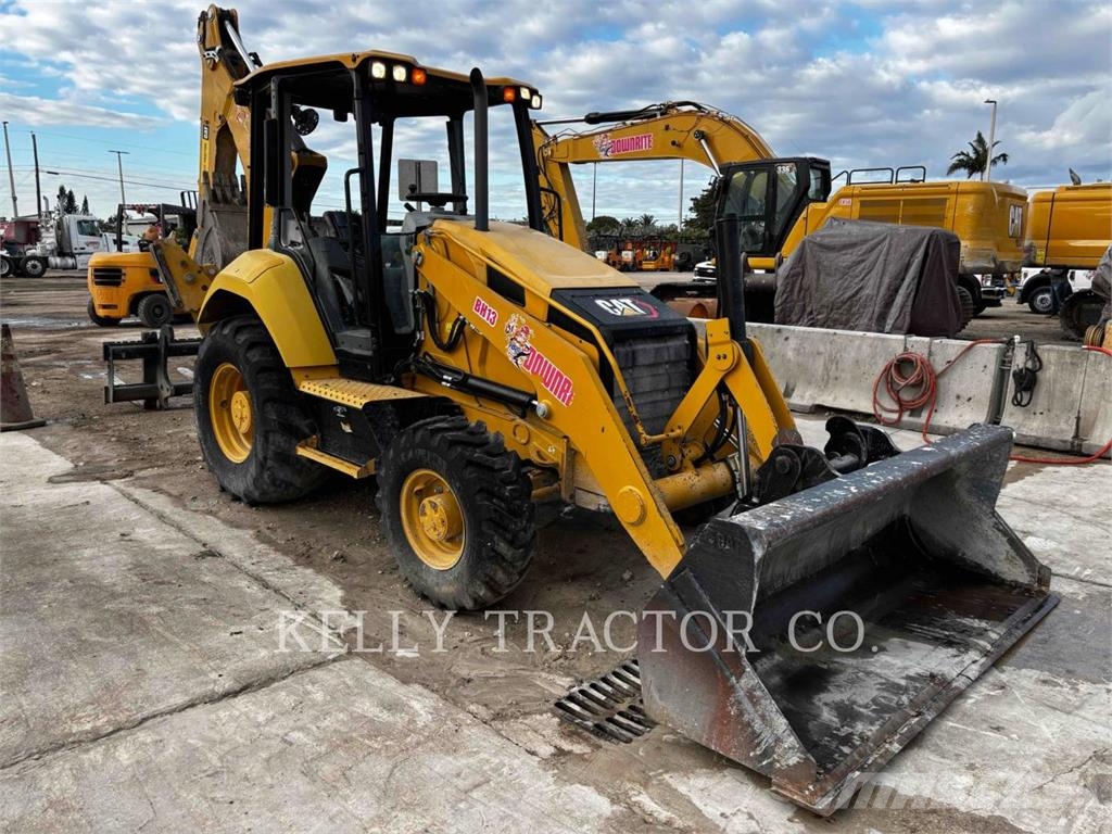 CAT 420-07 لوادر ذات جرافات عكسية
