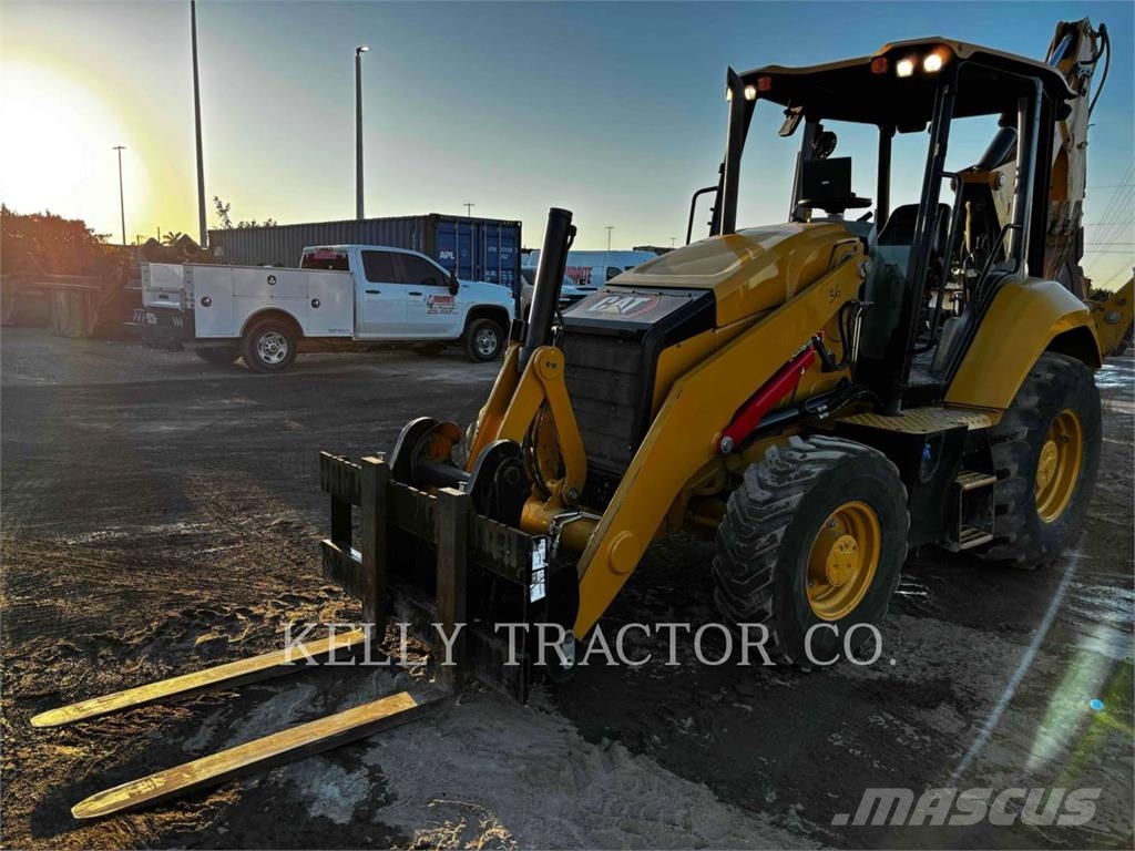 CAT 420-07 لوادر ذات جرافات عكسية