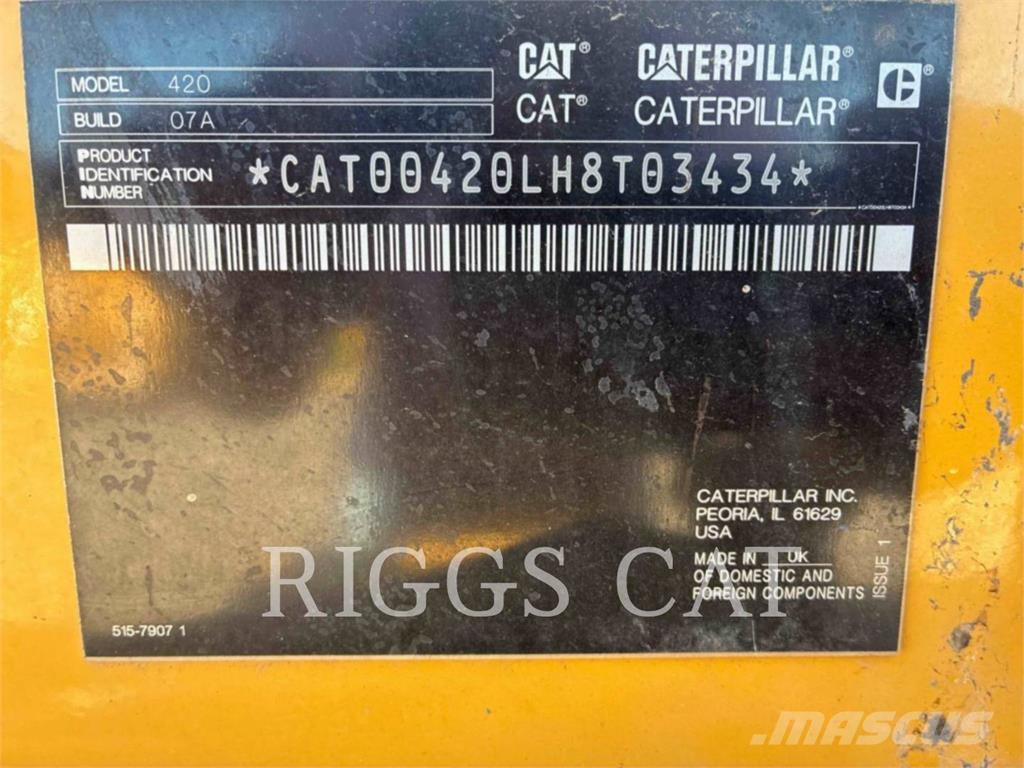 CAT 420-07 Tractopelle