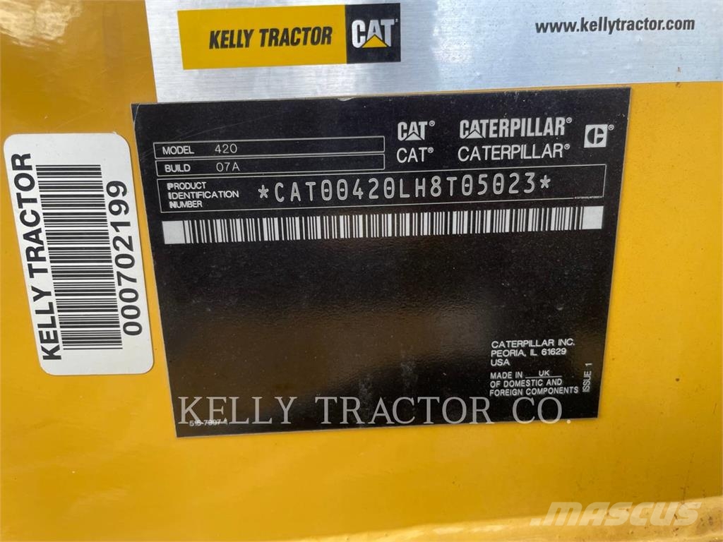 CAT 420-07 Rendegravere