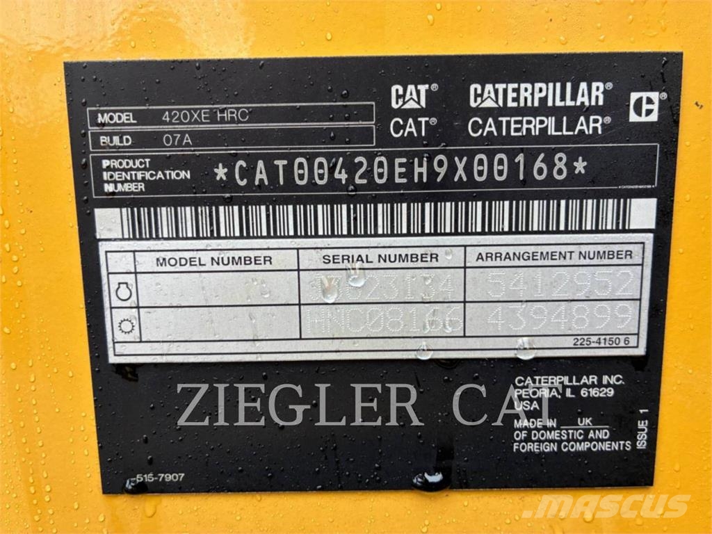 CAT 420-07XE Rendegravere