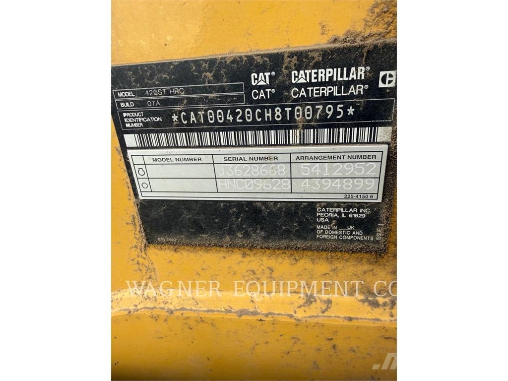 CAT 420 4WDE Grävlastare
