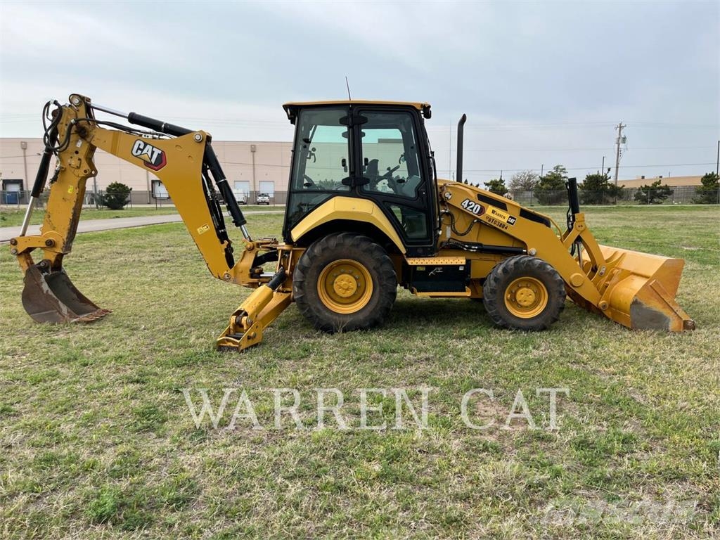 CAT 420 AE4 لوادر ذات جرافات عكسية