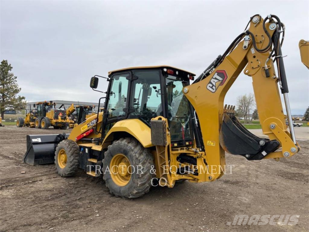 CAT 420 XE لوادر ذات جرافات عكسية