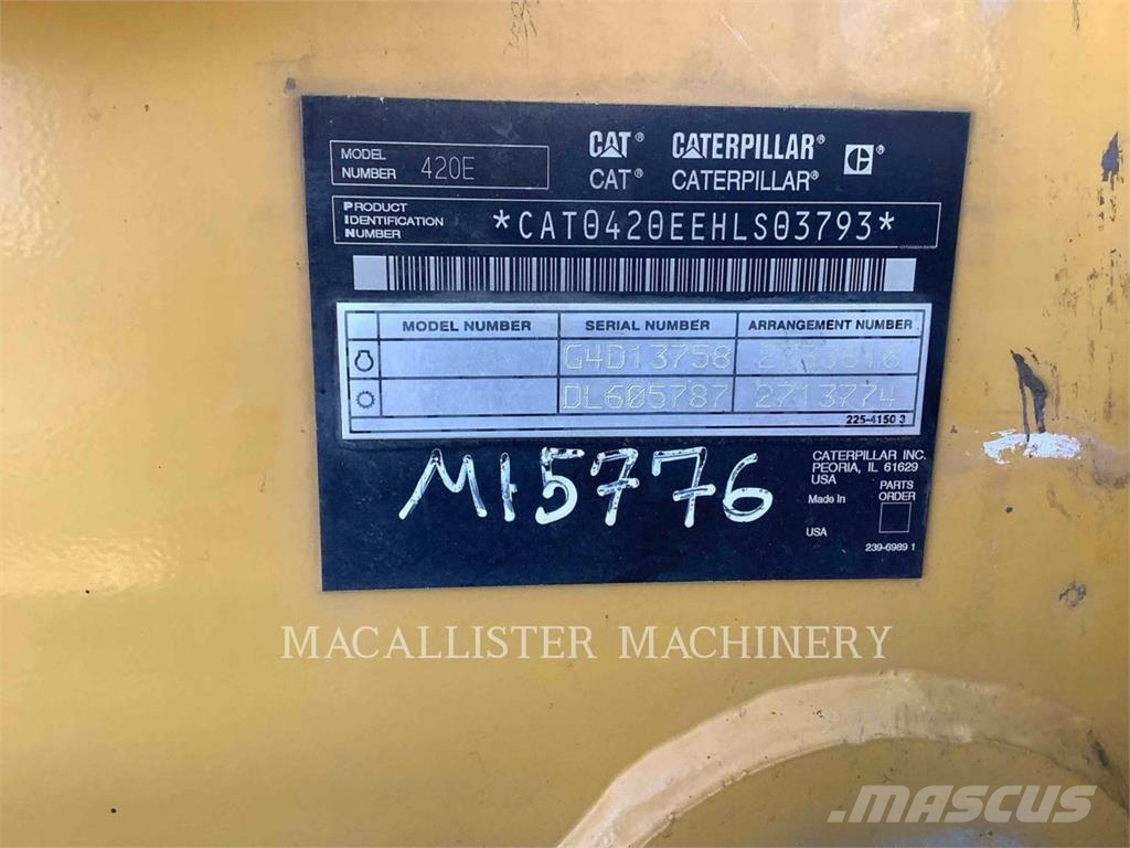 CAT 420E バックホーローダー