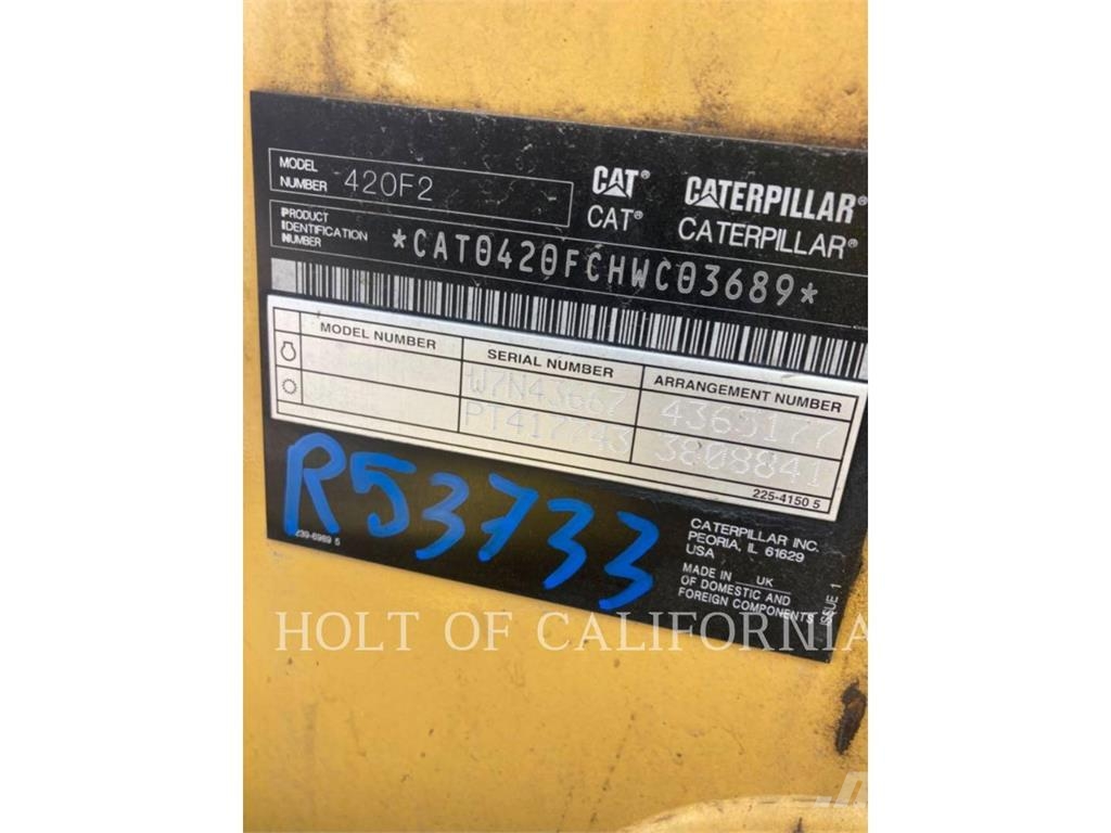 CAT 420F2 Rovokopači