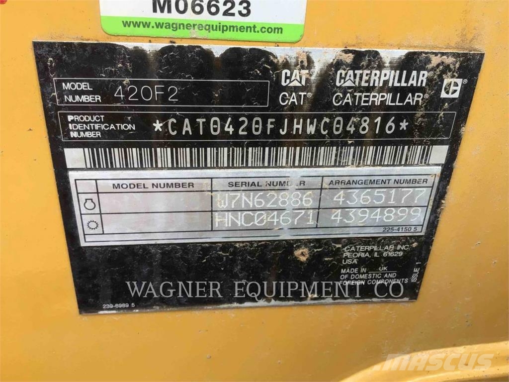 CAT 420F2 Backhoe