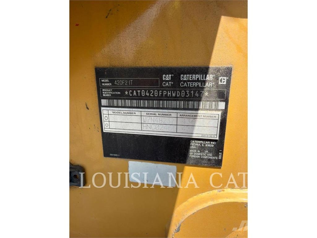 CAT 420F2 IT لوادر ذات جرافات عكسية