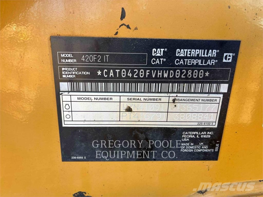 CAT 420F2IT Retroescavadoras