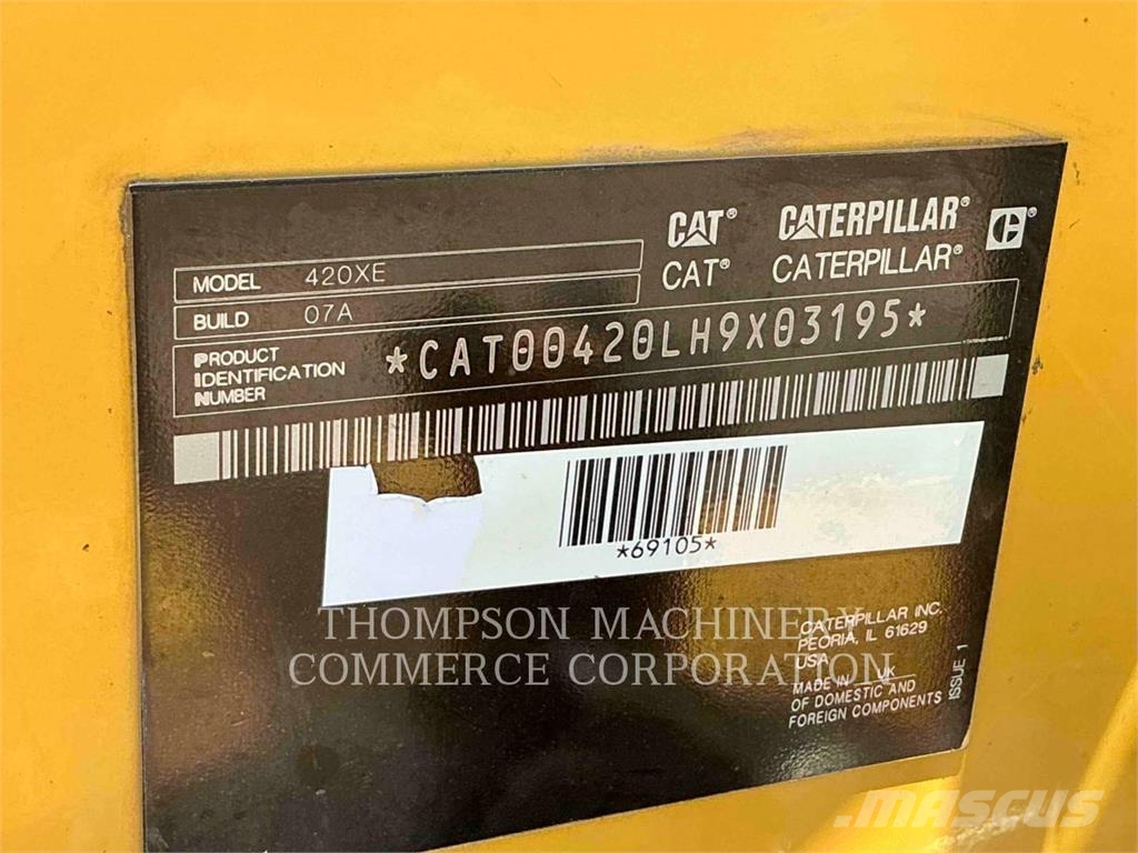 CAT 420XE Backhoe loaders