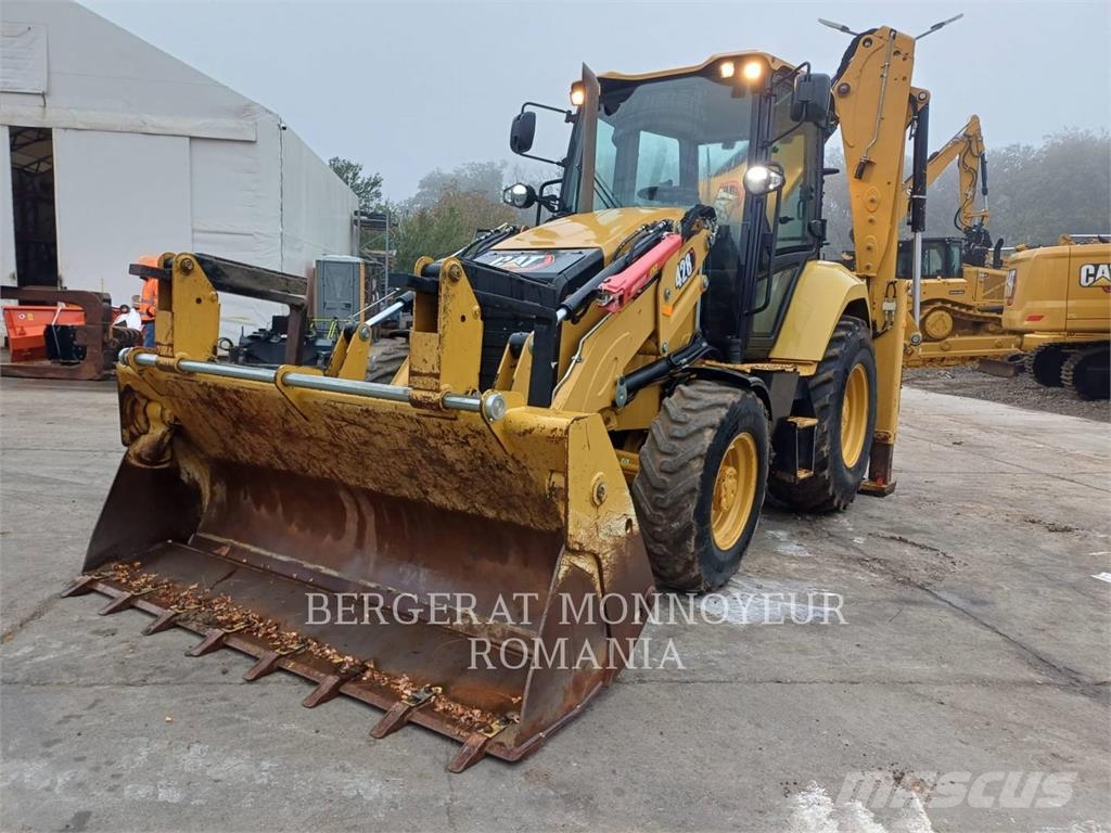 CAT 428-07 لوادر ذات جرافات عكسية