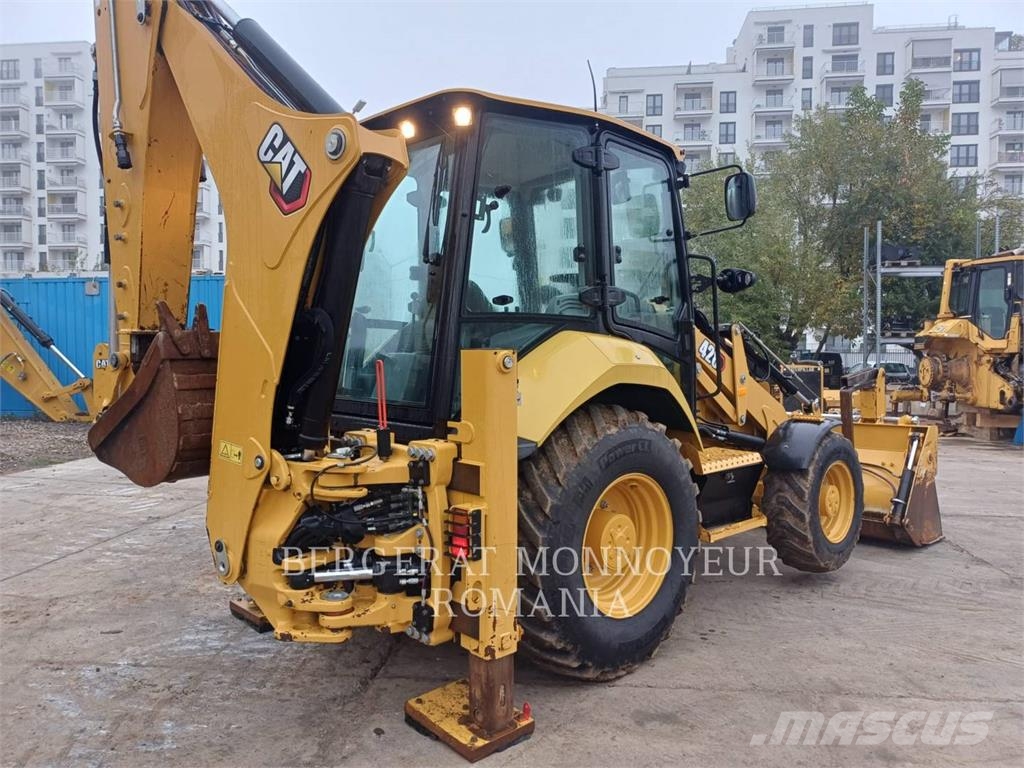 CAT 428-07 لوادر ذات جرافات عكسية