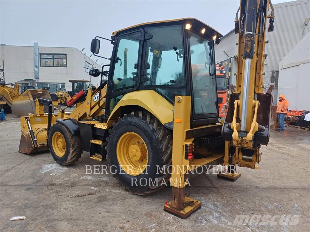 CAT 428-07 لوادر ذات جرافات عكسية