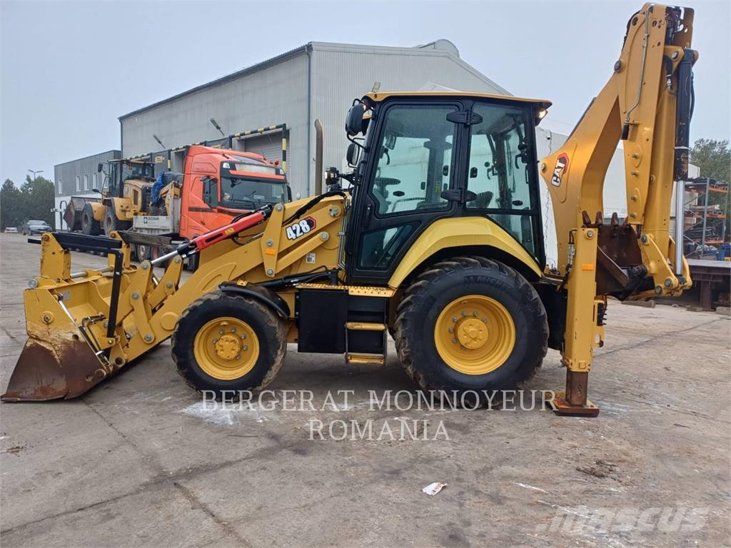 CAT 428-07 لوادر ذات جرافات عكسية