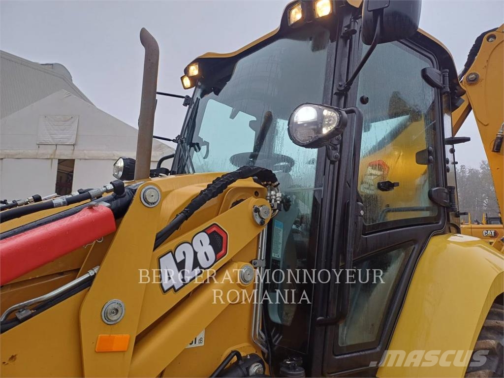 CAT 428-07 لوادر ذات جرافات عكسية