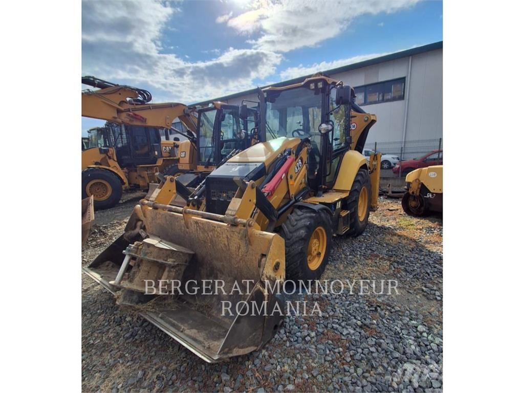 CAT 428-07 لوادر ذات جرافات عكسية