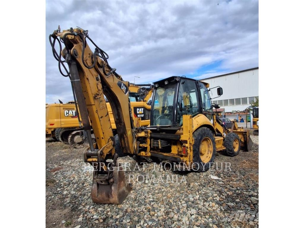 CAT 428E لوادر ذات جرافات عكسية