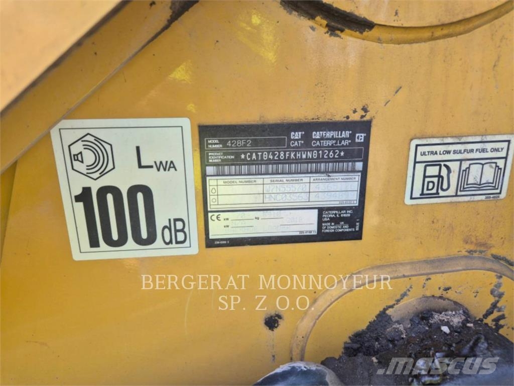 CAT 428F2 Graaf-laadcombinaties