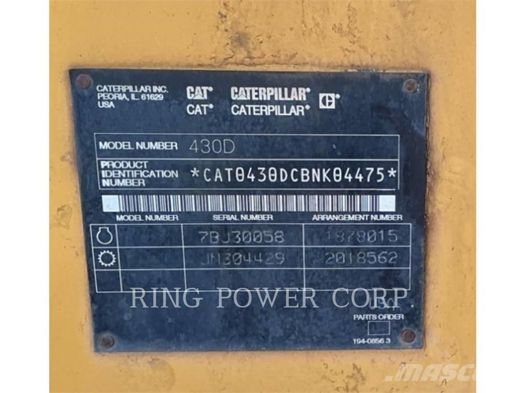 CAT 430D Kazıcı yükleyiciler - beko loder