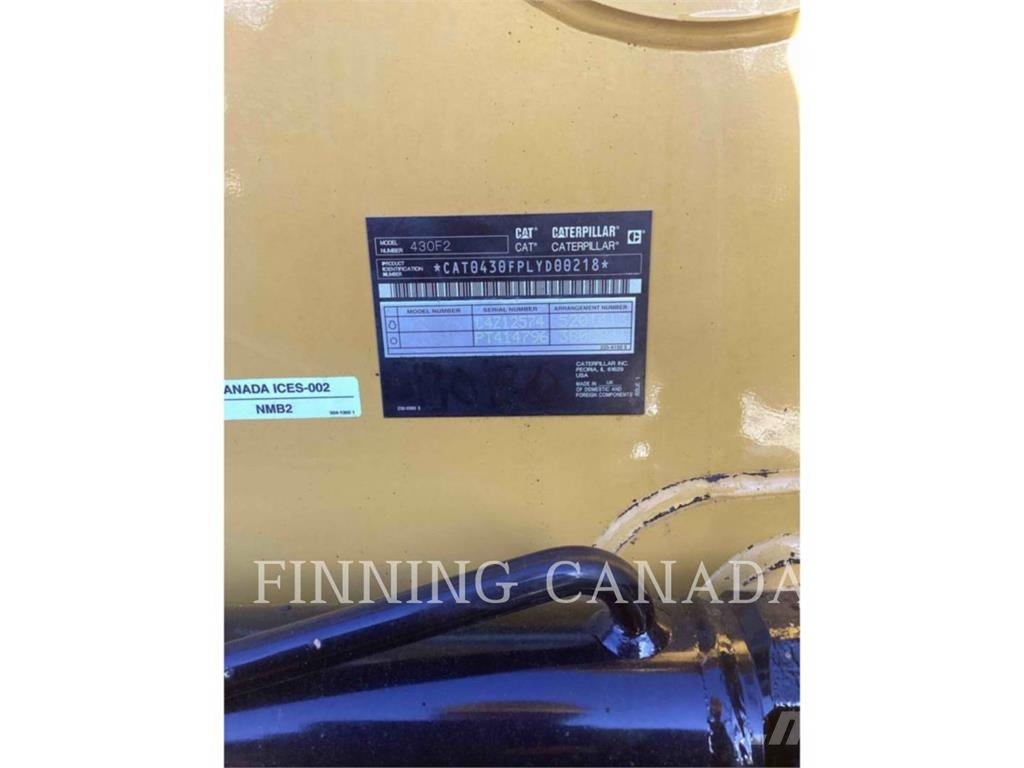 CAT 430F2 لوادر ذات جرافات عكسية