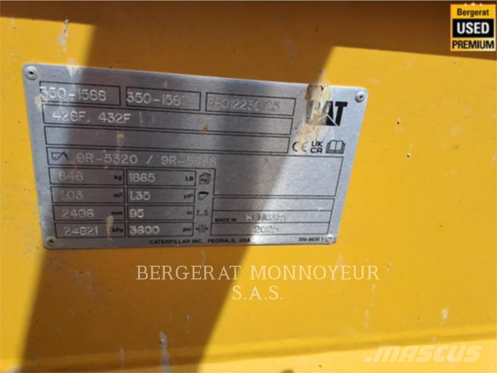 CAT 432 Εκσκαφείς Φορτωτές τύπου JCB