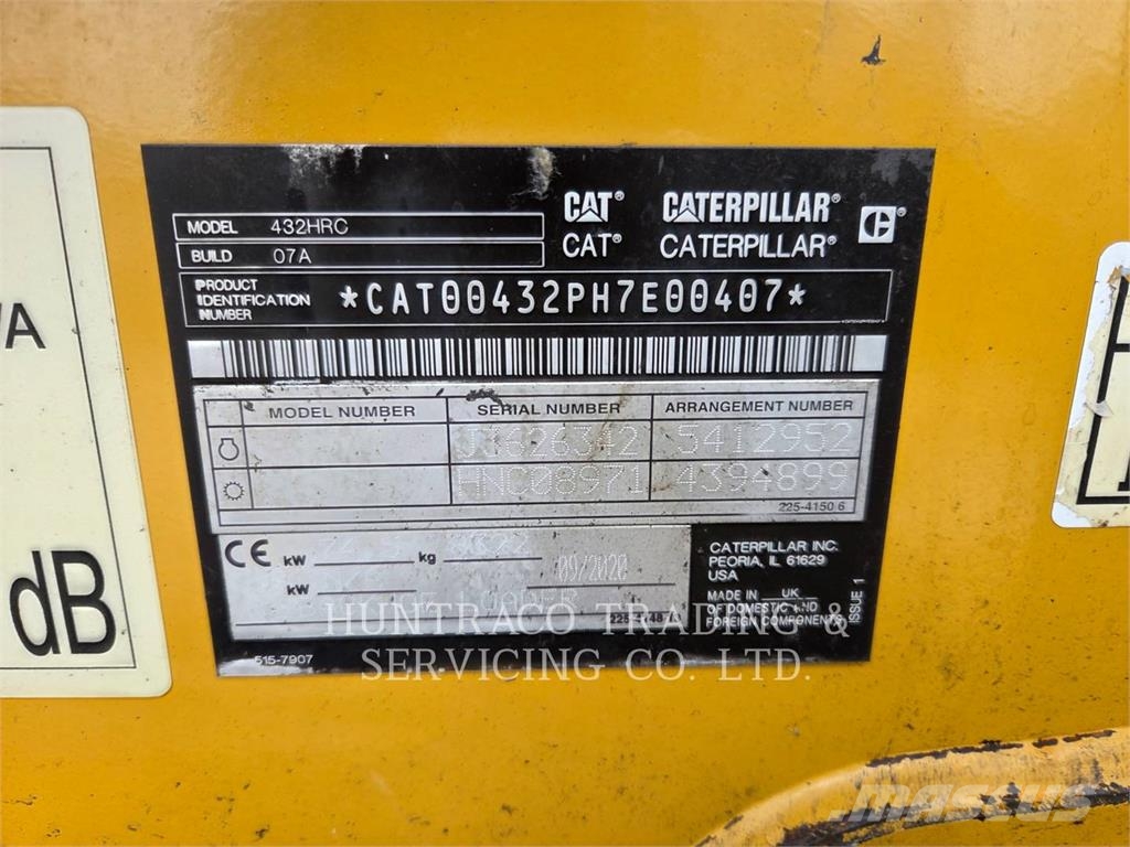 CAT 432-07 Rovokopači