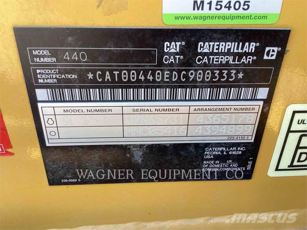 CAT 440 Rendegravere
