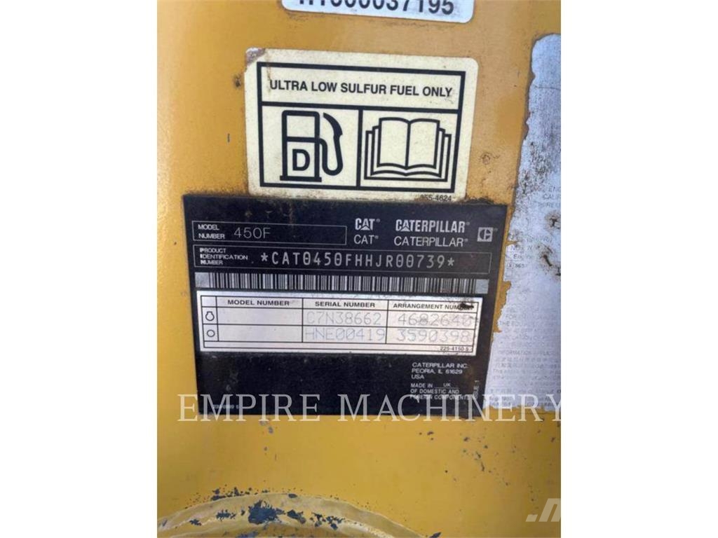 CAT 450F 4EOMP Εκσκαφείς Φορτωτές τύπου JCB