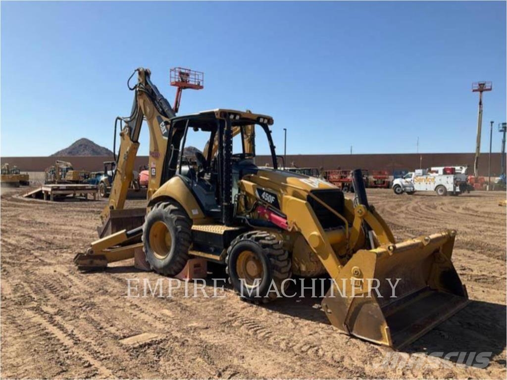 CAT 450F 4EOMP لوادر ذات جرافات عكسية