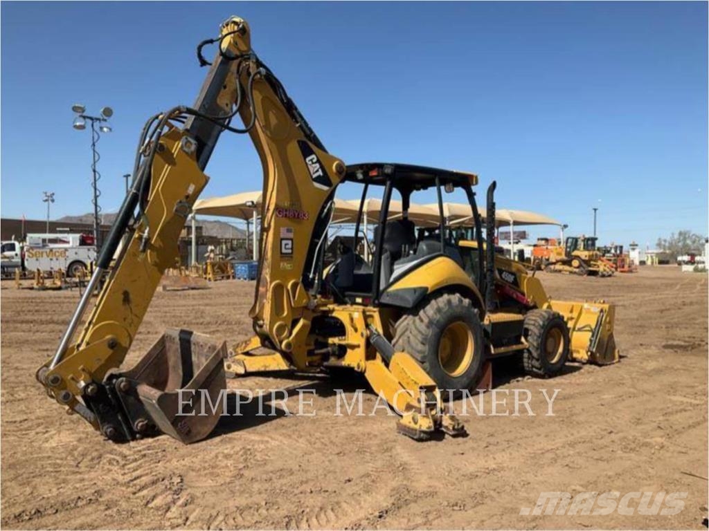CAT 450F 4EOMP لوادر ذات جرافات عكسية