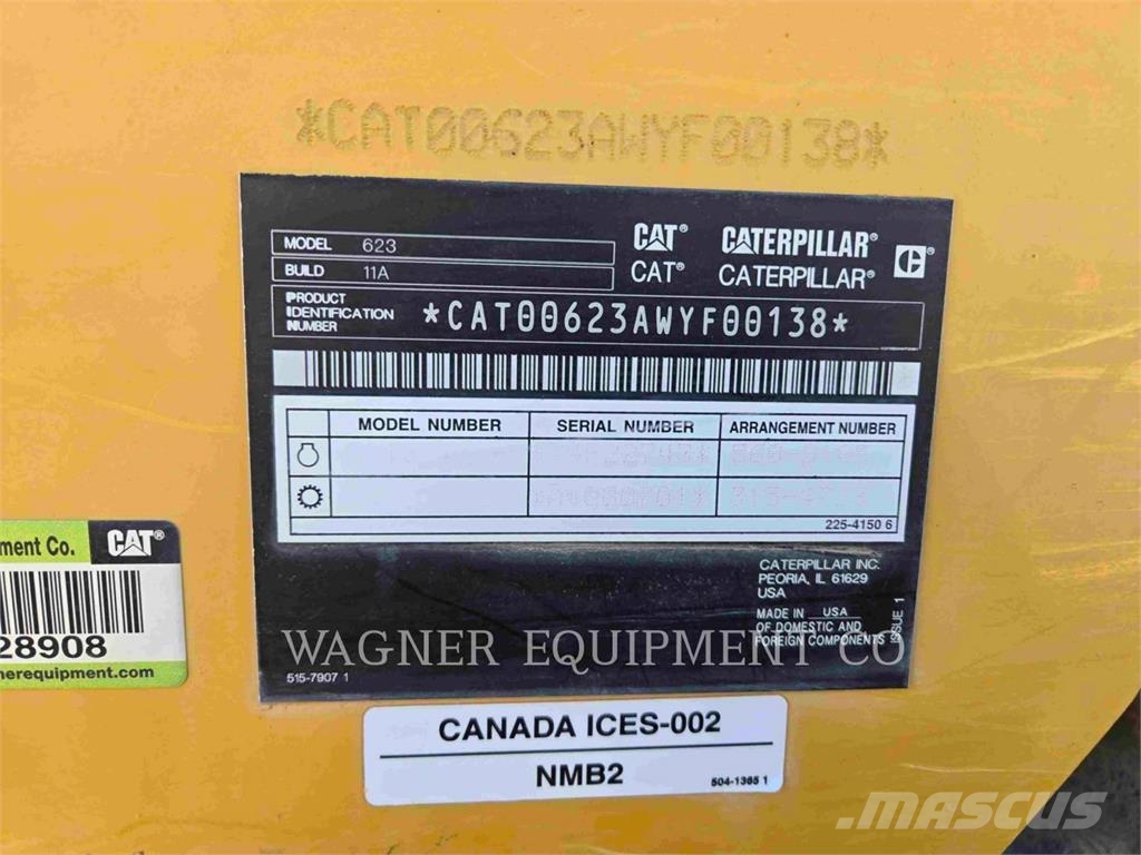 CAT 62311 Scrapers