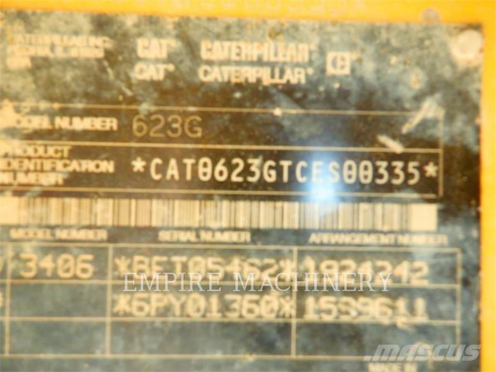 CAT 623G كاشطات