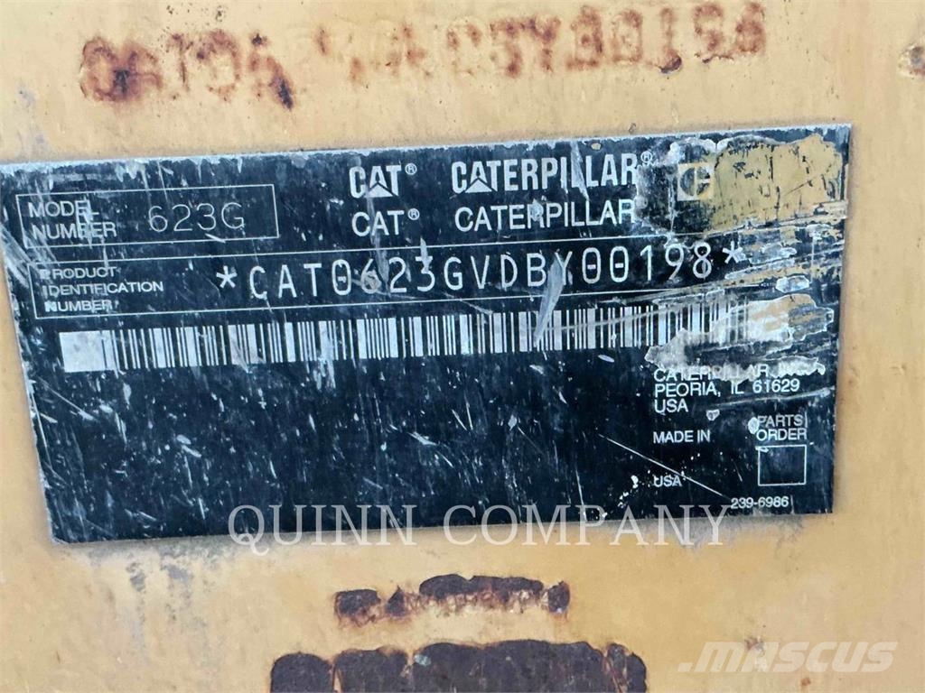CAT 623G Kaabitsad