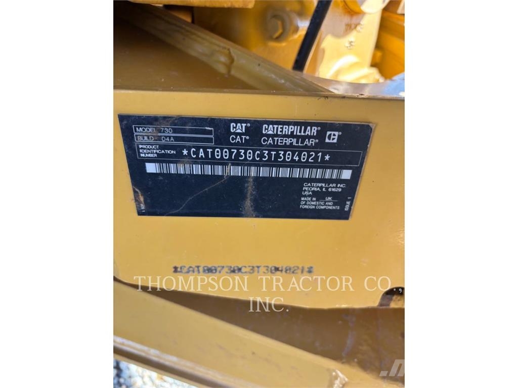 CAT 730 Dumper - Knickgelenk