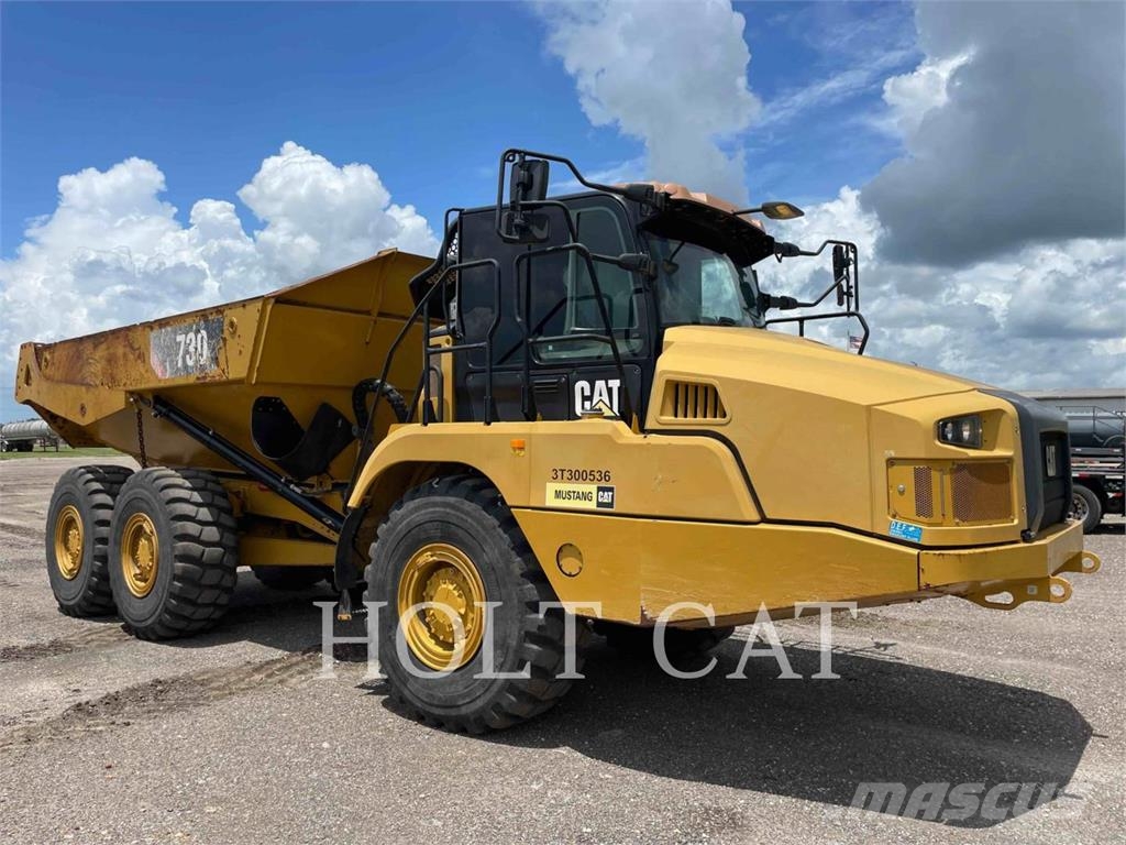 CAT 730 Artikulētie pašizgāzēji