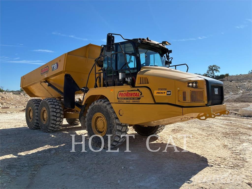 CAT 730 Artikulētie pašizgāzēji