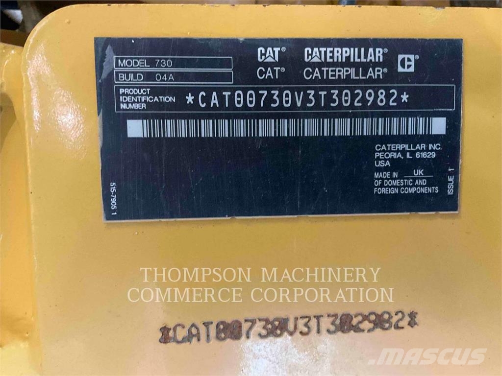 CAT 730 ساحبات مفصلية